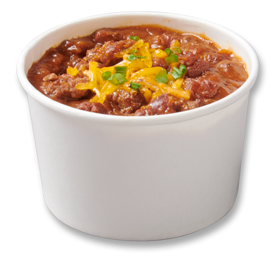 Paper soup cup with chili