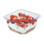 Plastic food tray Yogurt Parfait